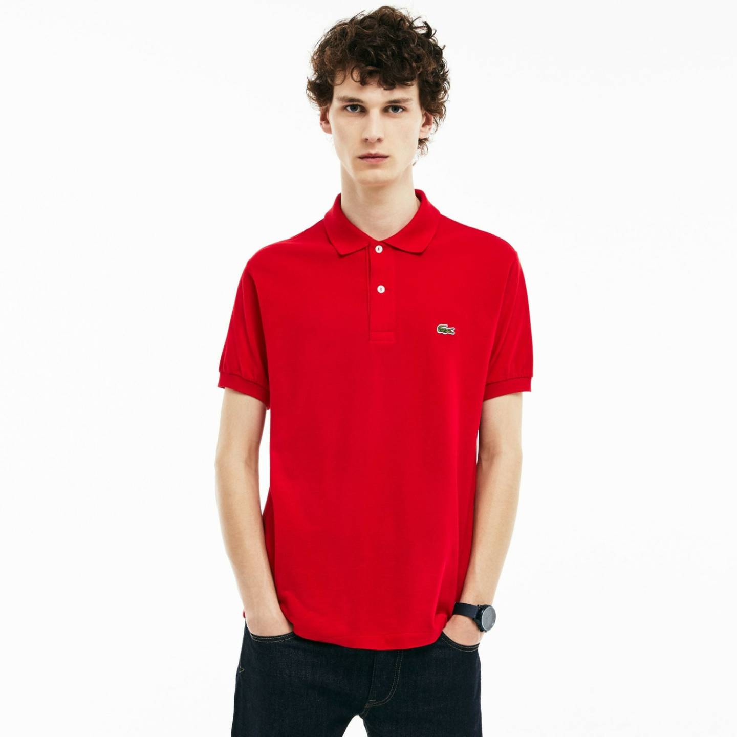 T-shirts homme Lacoste L1212(240) red