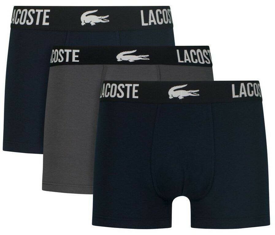 Sous-vêtements homme Lacoste 3-Pack Boxershorts (5H1309)navy/grey