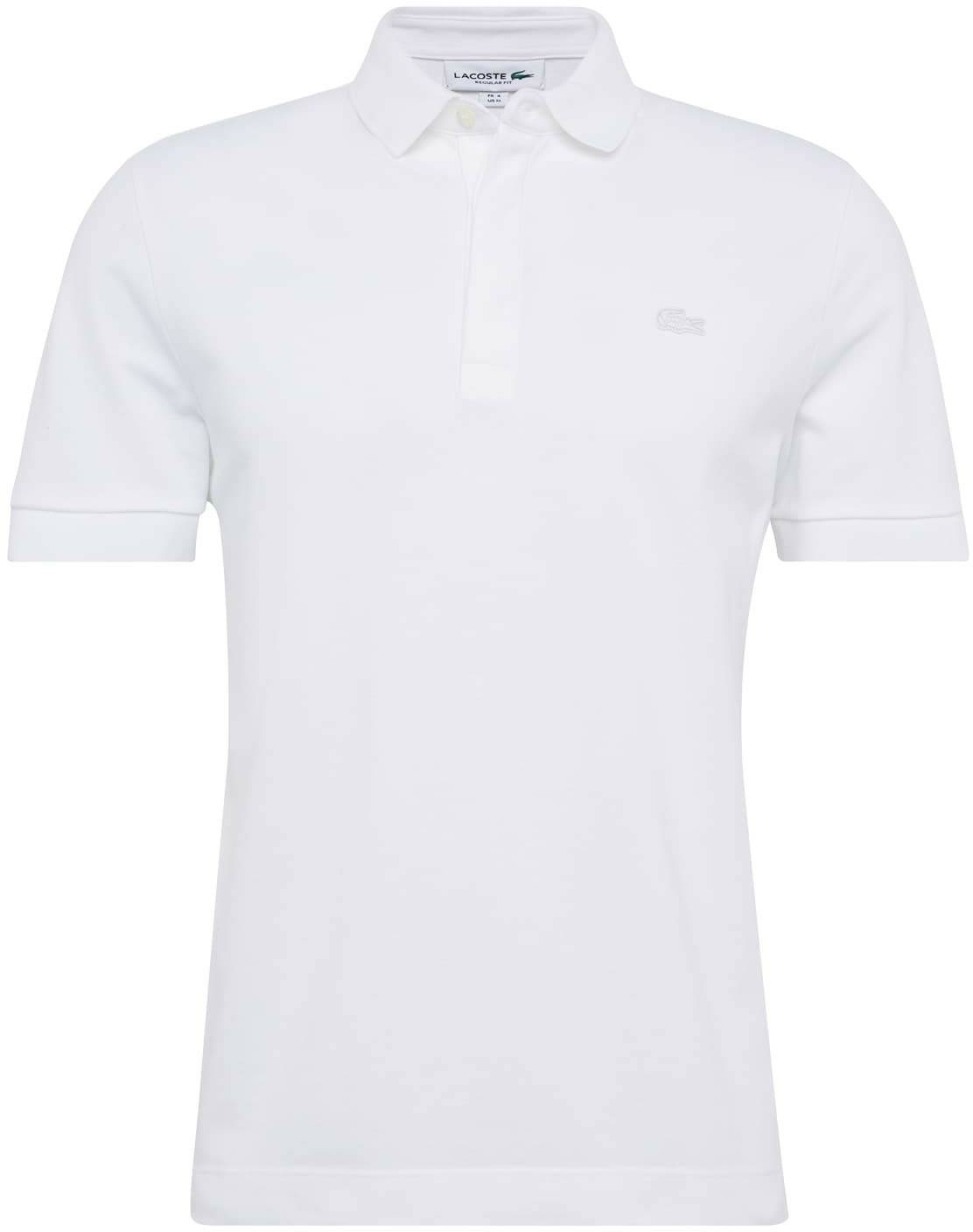 T-shirts homme Lacoste Paris Polo Shirt Regular Fit Stretch Cotton Piqué (PH5522)Men's Lacoste Paris Polo Shirt Regular Fit Stretch Cotton Piqué (PH5522) white