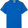 T-shirts homme Lacoste Short Sleeve T-Shirt (TH7404)(TH7404-IXW) blue