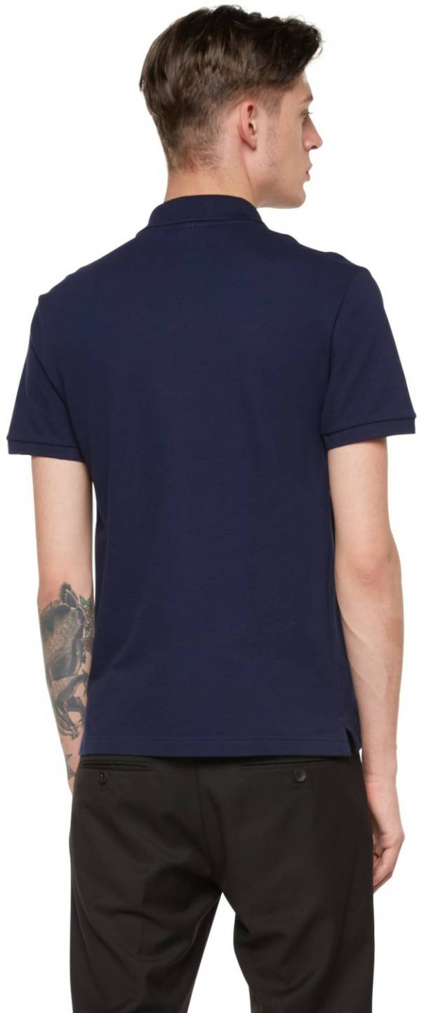 T-shirts homme Lacoste Slim Fit Polo Shirt (PH4012)blue 166