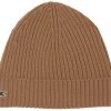 Lacoste Uni Beanie (RB0001)camel Bonnets