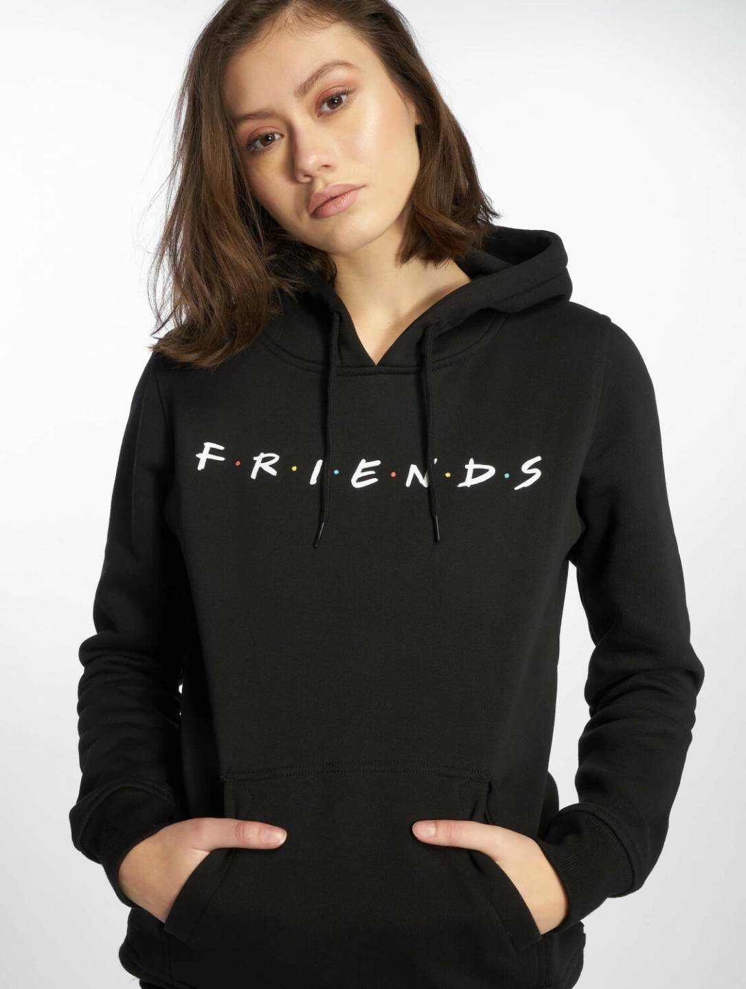 Merchcode Hoody Friends black (MC348BLK) Pulls & sweats femme