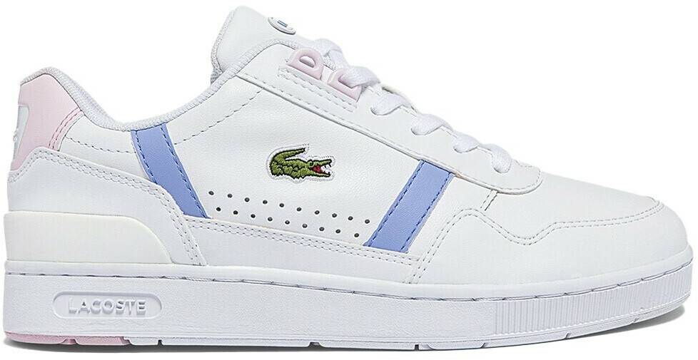 Baskets Lacoste T-CLIP Trainers Womenwhite/light blue