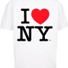 Merchcode T-Shirt I Love NY Oversize MC933 T-shirts homme