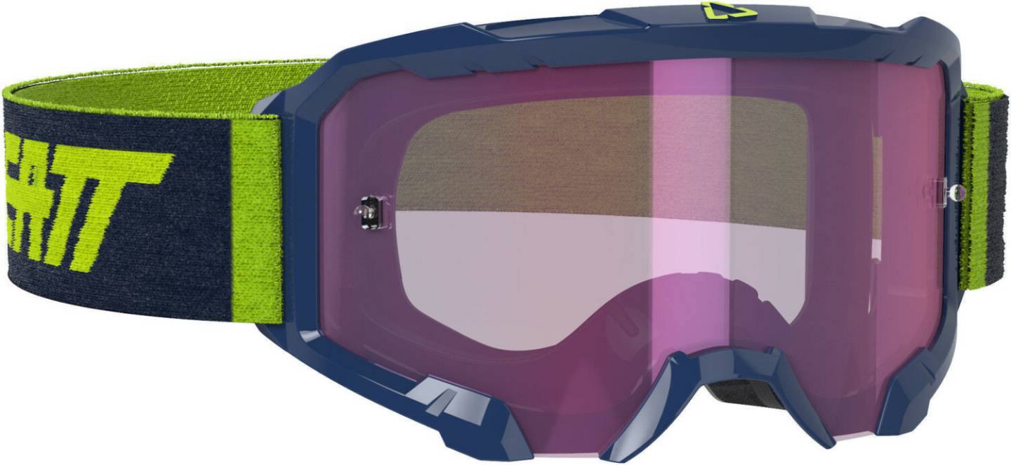 Leatt Goggle Velocity 4.5iriz ink purple 78% Vêtements moto