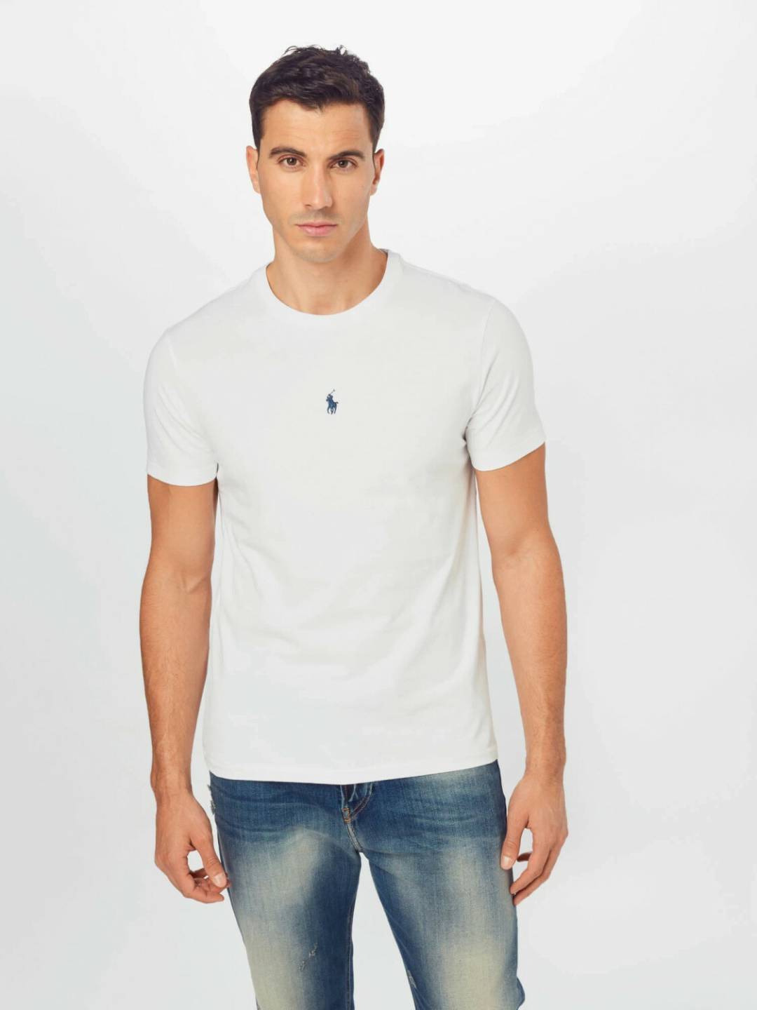 Polo Ralph Lauren Custom Slim Fit T-Shirt (710839046)white T-shirts homme