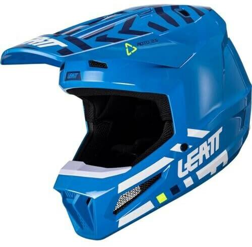 Leatt 2.5 MX Helmet V24Cyan blue Casques moto