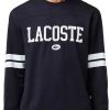 T-shirts homme Lacoste Long Sleeve T-Shirt (TH7609)blue (TH7609-G45)