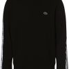 Pulls & sweats homme Lacoste Men’s Classic Fit Logo Stripe Flannel Jogger Sweatshirt (SH5073)black