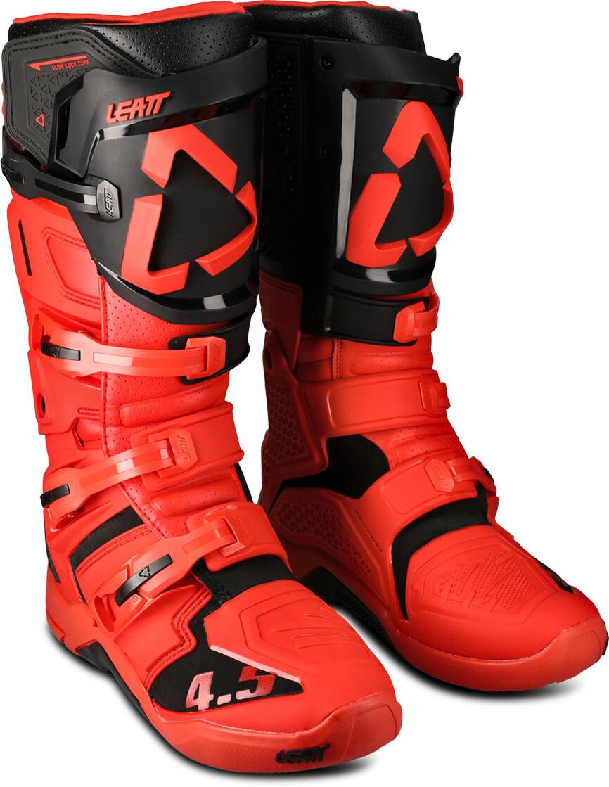 Vêtements moto Leatt Boot 4.5Red