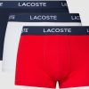 Lacoste 3-Pack Trunks (5H7686)white/blue/black Sous-vêtements homme