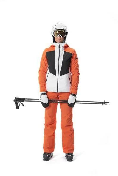 Vêtements de sports d'hiver Millet Meadows Jkt 2Lcoral/chrome/white