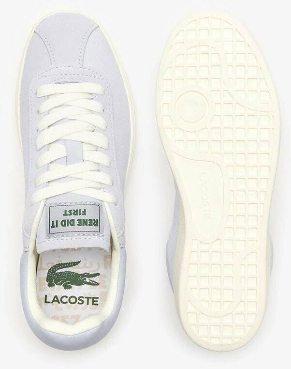 Lacoste Baseshot Leather Womenlight blue/white Baskets