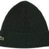 Lacoste Uni Beanie (RB0001)(RB0001-L7A) khaki Bonnets