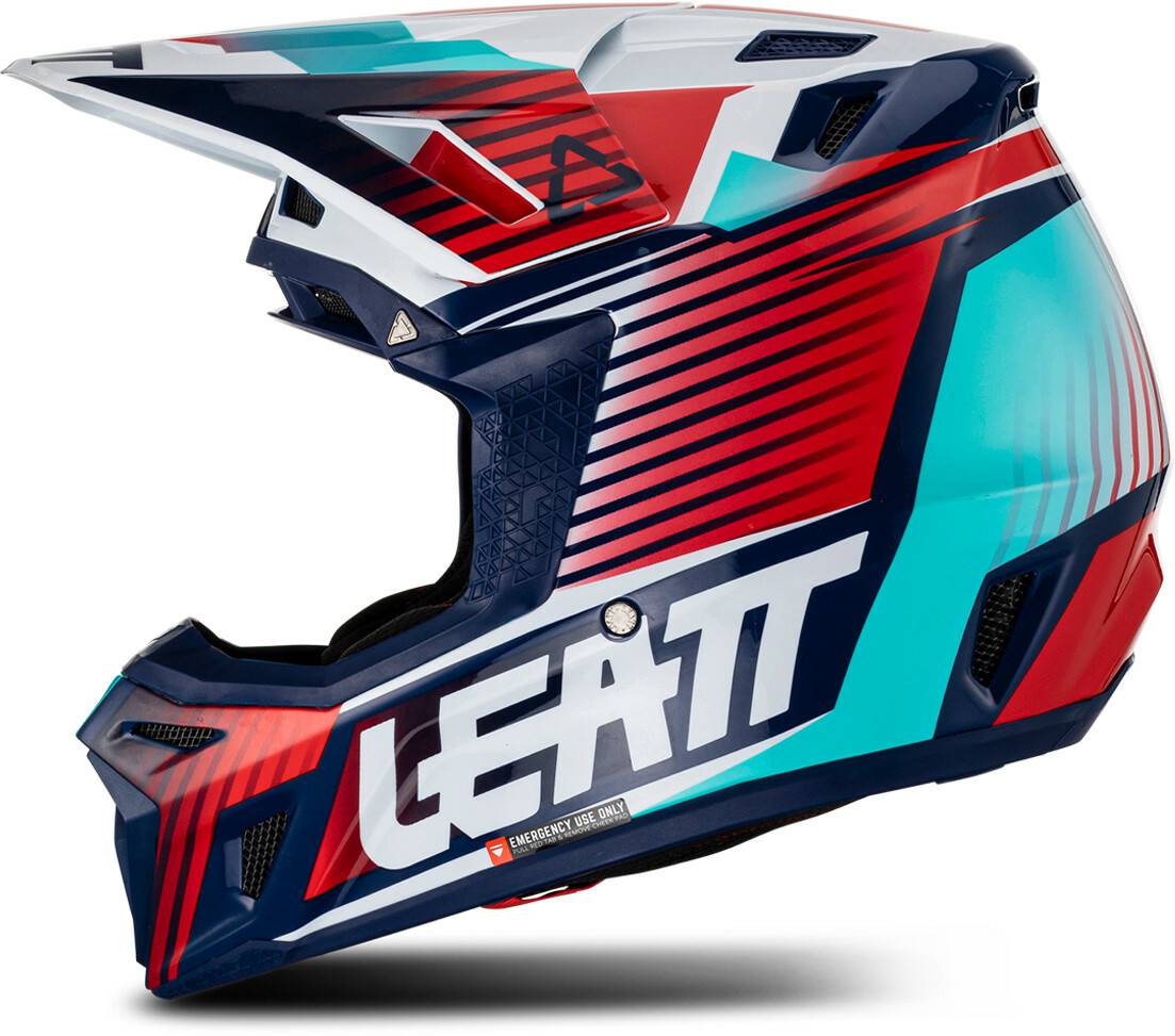 Casques moto Leatt Kit Moto 8.5 V23 Composite with 5.5 gogglesRoyal